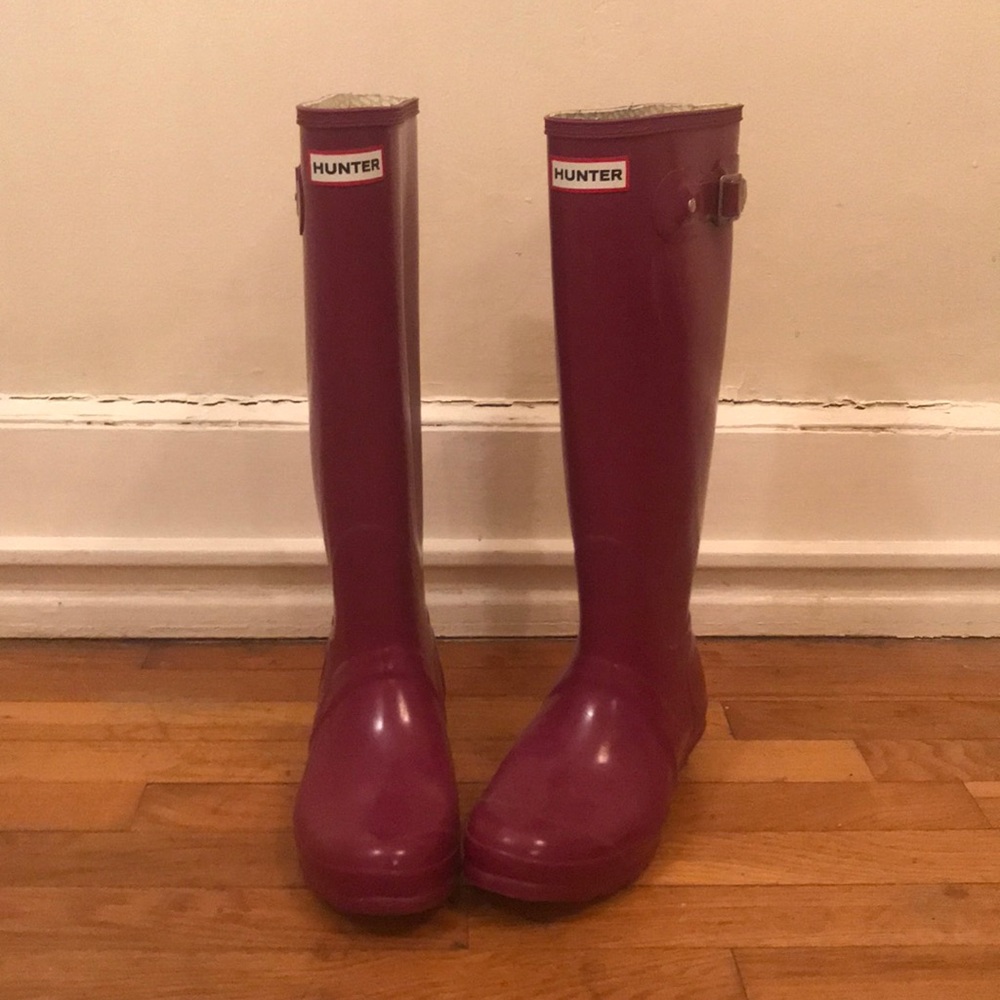 Hunter Original Tall Rainboots size 7